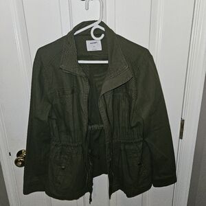 Old Navy Olive Green Utility Jacket